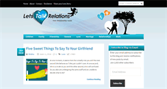 Desktop Screenshot of letstalkrelations.com